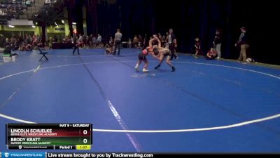 85 lbs Quarterfinal - Brody Kratt, Summit Wrestling Academy vs Lincoln Schuelke, Berge Elite Wrestling Academy