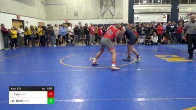 215 lbs R-32 - Louis Ryan, Fort Cherry vs Wyatt Bush, Grundy-VA