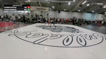 132 lbs Cons. Round 3 - Conner Nichols, Widefield vs Roman Montoya, Broomfield