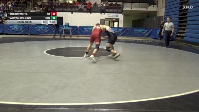 184 lbs Cons. Semi - Austin Wilkins, Cornell College vs Justin Wirtz, Coe