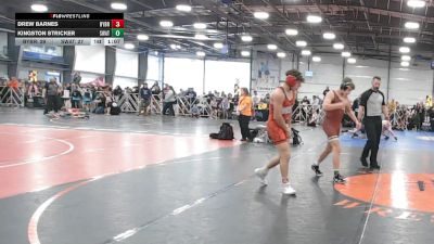 130 lbs Round 2 (10:45am Saturday) - Kingston Stricker, Michigan S.W.A.T. vs Drew Barnes, Backyard Brawlers