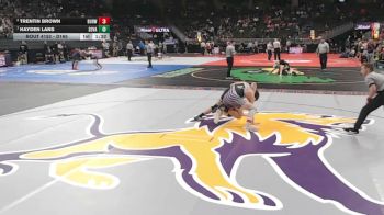 Quarterfinal - Hayden Lans, Southern Valley vs Trentin Brown, Burwell