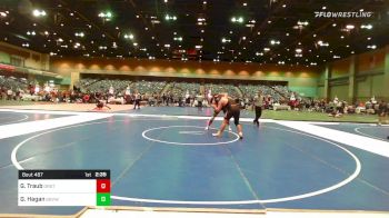 285 lbs Round Of 16 - Gary Traub, Oregon State vs Gregory Hagan, Grand View