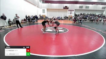 190 lbs Consi Of 8 #1 - Zachary Webber, Northbridge vs Jack Johnson, Duxbury