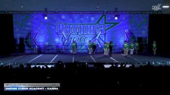 Empire Cheer Academy - Karma [2025 L2 Junior Day 1] 2025 Nation's Choice Dance Grand Championship & Cheer Showdown