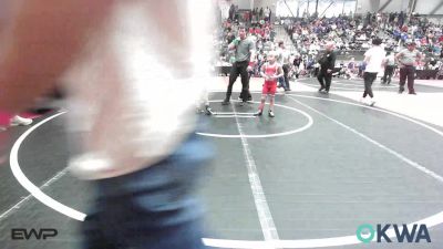 67 lbs Round Of 16 - Everett Luxton, Raw Wrestling Club vs Liam Garrett, Collinsville Cardinal Youth Wrestling