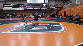 126 lbs Semifinal - Kole Younger, Marsh Valley vs Kian Kanekoa, Burley