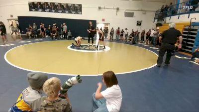 132 lbs Cons. Semi - Buskin Study, Powell Middle School vs Jayden Winkler, Greybull/Riverside