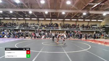 220 lbs Round Of 32 - Justin Sokol, Hopkinton vs Jhonnyel Ramirez, Danbury