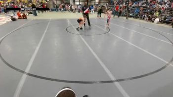 70 lbs Round 2 - Cruz Prasnicki, Dakota Boyz Wrestling Club vs Taggart Anderberg, Mobridge AAU Wrestling
