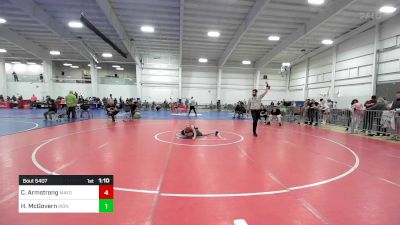 81 lbs Quarterfinal - Chace Armstrong, Mayo Quanchi WC vs Henry McGovern, Iron Faith WC