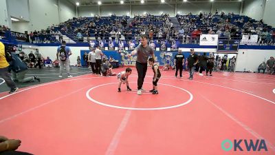 43 lbs Consi Of 16 #2 - Franciso Lopez, OKC Saints Wrestling vs Kohen Wolfe, Division Bell Wrestling