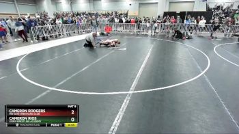 70 lbs Champ. Round 2 - Cameron Rodgers, MN Elite Wrestling Club vs Cameron Rios, Lions Wrestling Academy