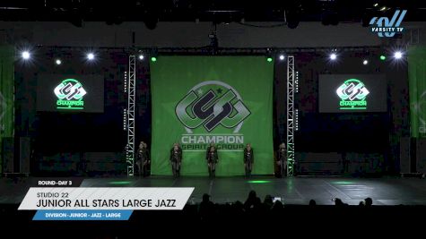 Studio 22 - Junior All Stars Large Jazz [2023 Junior - Jazz - Large Day 3] 2023 ASC Schaumburg Showdown & CSG Schaumburg Dance Grand Nationals
