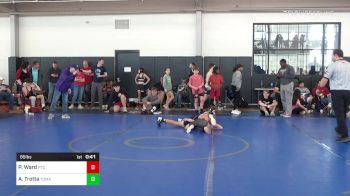 85 lbs Consi Of 8 #2 - Patrick Ward, PTC Youth Wrestling vs Antonio Trotta, Tomahawk Wrestling