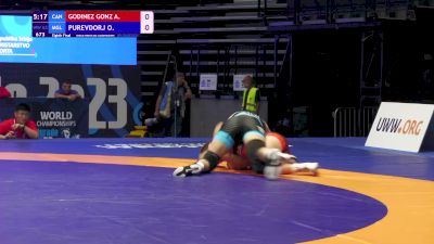 62 kg 1/8 Final - Ana Paula Godinez Gonzalez, Canada vs Orkhon Purevdorj, Mongolia