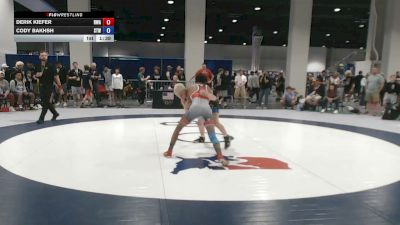 48 kg Champ. Rd Of 32 - Derik Kiefer, Roundtree Wrestling Academy vs Cody Bakhsh, Steller Trained Wrestling