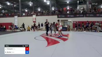 65 kg Round Of 16 - Jesse Vasquez, Titan Mercury Wrestling Club (TMWC) vs Kyren Butler, Cavalier Wrestling Club