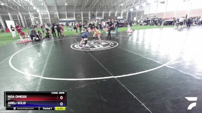 145 lbs Cons. Semi - Noa Omessi, UT vs Areli Solis, CA