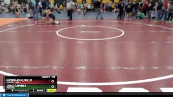 115 lbs Semifinal - Nicholas Murillo, Lewis & Clark vs Cruz Ramirez, Meridian