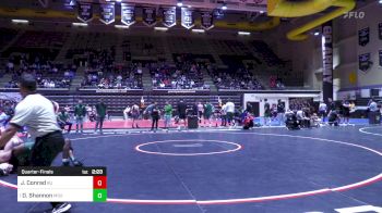 174 lbs Quarterfinal - Jonothan Conrad, Brown University vs DJ Shannon, Michigan State