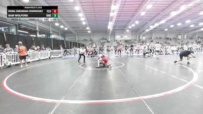 120 lbs Quarterfinal - Dunia Sibomana Rodriguez, Prestige Worldwide vs Sam Wolford, TNWC Silver Fox