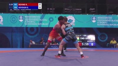 67 kg 1/8 Final - Rovind Rovind, India vs Denys Kovshun, Ukraine