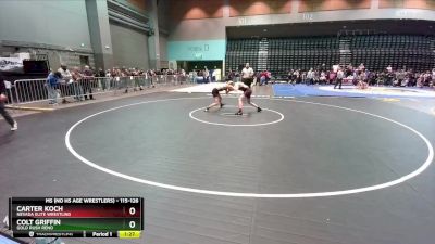 115-126 lbs Round 3 - Colt Griffin, Gold Rush Reno vs Carter Koch, Nevada Elite Wrestling