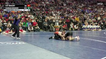 2A-113 lbs 1st Place Match - Charlie Boelman, North Polk vs Coy Mehlert, Union, LaPorte City