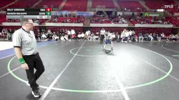 132 lbs Round 3 - 2nd Wrestleback And Semi-finals(16 Team) - Mason Milsaps, Conroe Woodlands College Park vs Billy Gibbons, Katy Cinco Ranch