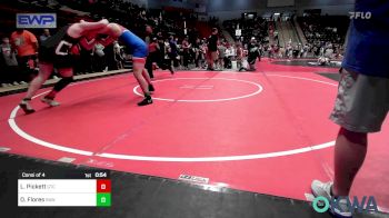 195 lbs Consi Of 4 - Luther Pickett, Grove Takedown Club vs Oscar Flores, Raw Wrestling Club