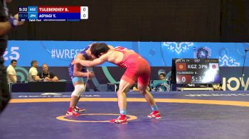 74 kg 1/8 Final - Baitemir Tuleberdiev, Kyrgyzstan vs Yoshinosuke Aoyagi, Japan