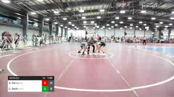106 lbs Prelims - Ryan Perry, Roundtree Wrestling Academy Blue vs Carter Beck, Pennsylvania Rangers