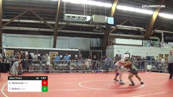 195 lbs Semifinal - Conor Maslanek, Smittys Barn/pelham vs Tyler Pelech, Longwood