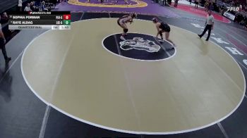 Quarterfinal - Sophia Forman, Papillion-La Vista Girls vs Raye Aldag, Lincoln Southeast Girls