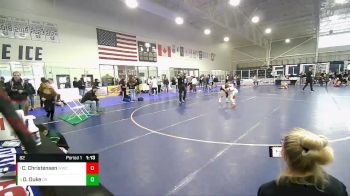 82 lbs Semifinal - Case Christensen, Wasatch Wrestling Club vs Daniel Duke, Declo Stingers