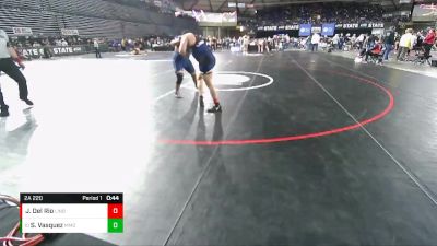 2A 220 lbs Cons. Round 1 - Sebastian Vasquez, Mark Morris vs Josue Del Rio, Lindbergh