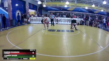 138 lbs Cons. Round 4 - Darion Shannon, Somerset vs Camren Baker, VHWC