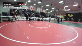 110 lbs Quarterfinal - Tylene Tran, Centennial (NV) vs Sophia Gonzales, Clovis East