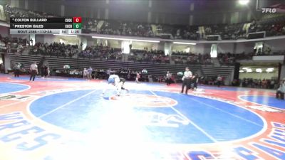 113-2A 3rd Place Match - Colton Bullard, Cook vs Preston Giles, Coahulla Creek