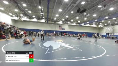 165 lbs Round Of 16 - Scott Busse, Wisconsin-Whitewater vs Michael Malftiano, Roger Williams