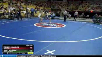 138 lbs Cons. Round 1 - Peyson Chandler, West Platte vs Riley Humphrey, North Callaway