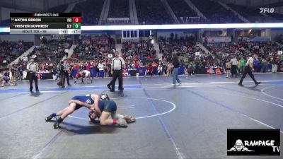 95 lbs Cons. Round 3 - Axton Breon, Phillipsburg vs Tristen Dupriest, Slyfox