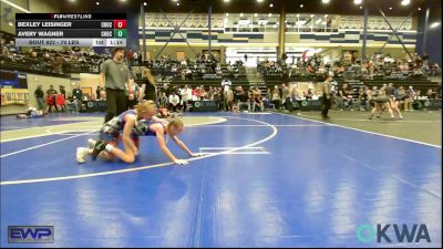 70 lbs Rr Rnd 2 - Bexley Leisinger, Choctaw Ironman Youth Wrestling vs Avery Wagner, Choctaw Ironman Youth Wrestling