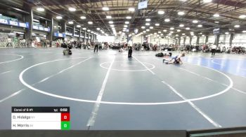 100 lbs Consi Of 8 #1 - Dorian Hidalgo, NY vs Hudson Morris, AK