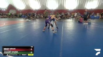 126 lbs Round 3 (16 Team) - Brady Vieaux, Denmark vs Zachary Hylton, Cambridge-Isanti White