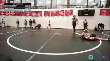 82 lbs Rr Rnd 2 - McKynna Scott, Noble Takedown Club vs Vera Burch, Blue Devil Wrestling