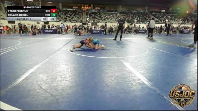 46 lbs Consi Of 4 - Tyler Fleenor, Standfast vs Roland Beisel, Team Tulsa Wrestling Club