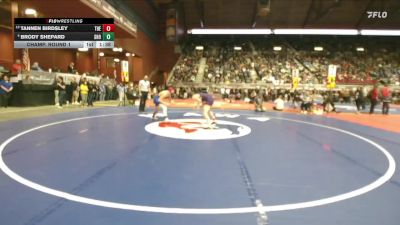 2A-126 lbs Champ. Round 1 - Tannen Birdsley, Thermopolis vs Brody Shepard, Shoshoni