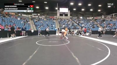 184 lbs Champ. Round 2 - Nate McDonald, Midland (Neb.) vs Jason Bowers, Friends University